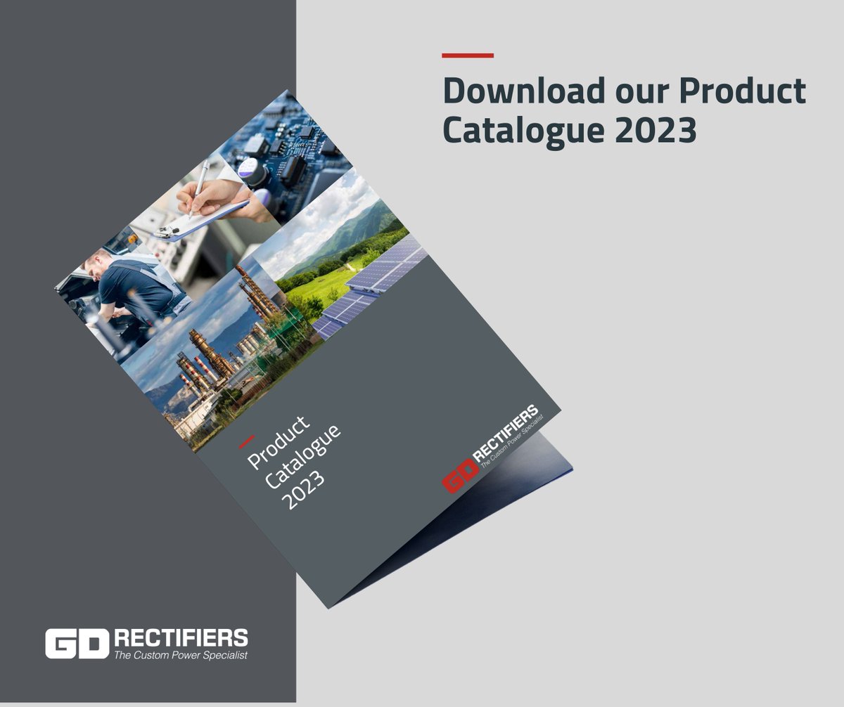 GDRectifiers's tweet photo. Have you discovered our 2023 product catalogue yet?

Download it here 👉 https://t.co/gvBCdKseN7

#gdrectifiers #productcatalogue #powerelectronics #electronicsindustry #engineering #distributor #manufacturer #ukmfg https://t.co/uBocLhAj0s