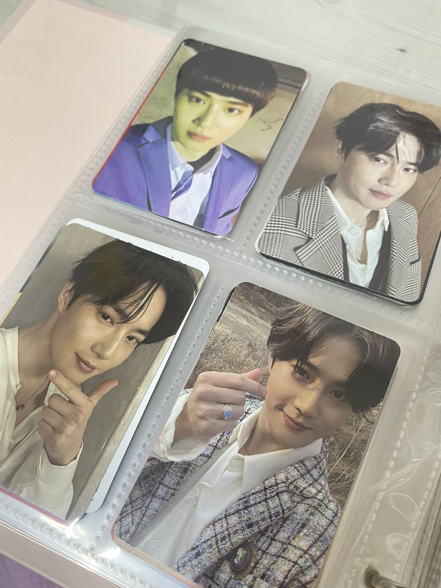 bbhj05's tweet photo. 엑소 앨범 포카 양도
세훈 준면 수호 경수 디오 카이 종인 시우민 민석 https://t.co/FgViNTCYMp
