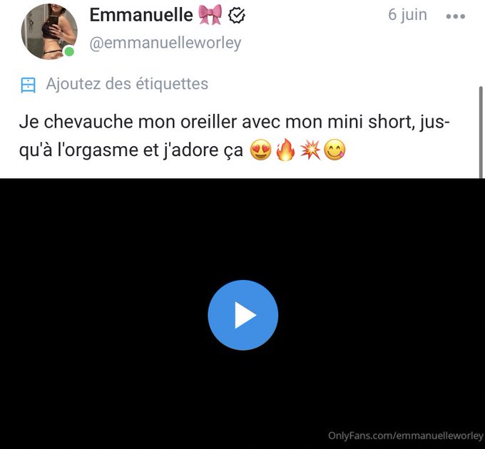 La derni&egrave;re vid&eacute;o post&eacute;e sur mon Onlyfans 🥵 🔗 https://t.co/CGID9BQbvp https://t.co/HHX9d1pt9n<a href="/tag/sundaybumday"class="tags"><span>#sundaybumday</span></a><a href="/tag/ass"class="tags"><span>#ass</span></a><a href="/tag/peachy"class="tags"><span>#peachy</span></a>