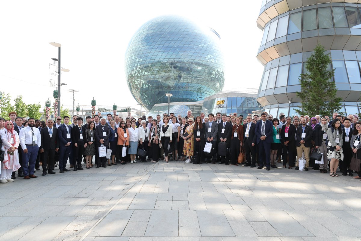 inqaahe's tweet photo. Thank you all for making #INQAAHEConference2023 a success. We look forward to welcoming you next year to #INQAAHEForum2024 in Bucharest, with ARACIS, the Romanian Agency for Quality Assurance in Higher Education! @IQAA_KZ @EtecKsa #KazMunayGas #AstanaDevelopment #KazakhTourism https://t.co/jO2ms76CQn