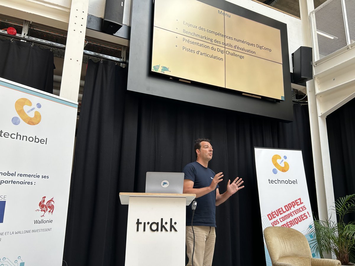 🤸‍♀️Présentation du #Digichallenge par
<a href="/pbalancier/">Pascal Balancier</a>
Journée du réseau des #Centres de compétences
<a href="/AdN_Wallonie/">Agence du Numérique</a> <a href="/digitalwallonia/">Digital Wallonia</a>
