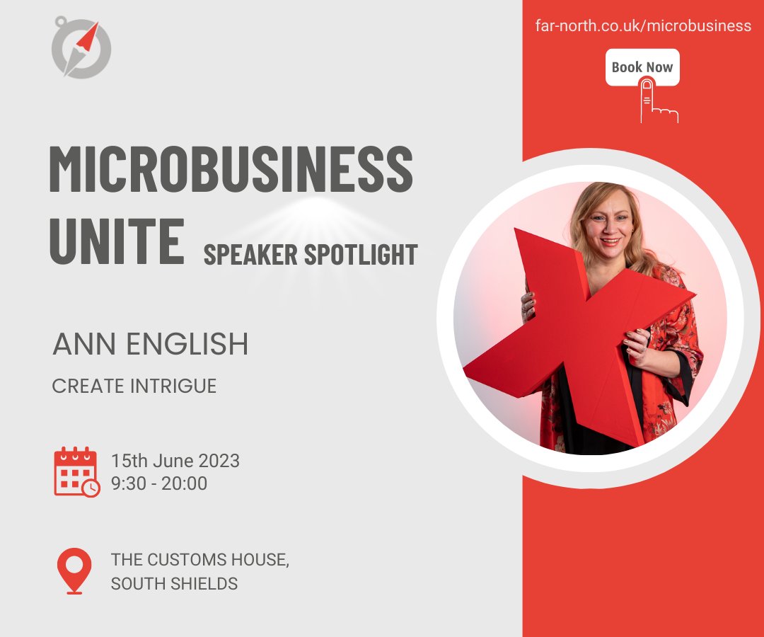 FarNorthBD's tweet image. 🌟 Join Ann, Visual Communicator, Coach, TEDx Speaker, and Author for a transformative workshop at #Micro #Business Unite! 🎨📚

Unleash your creativity and bring your ideas to life 😎
Catch @CreateIntrigue on June 15th!

eventbrite.co.uk/e/microbusines…

#northeast #conference