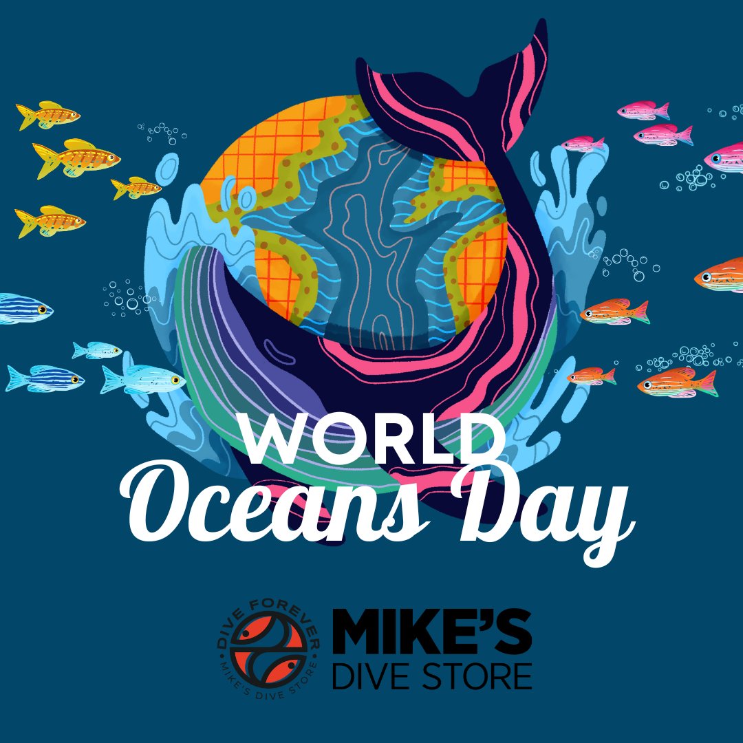 Mikesdivestore's tweet image. Happy World Oceans Day! 😍
Think globally, act locally. Show your support by donating to:
🌍 Seachangers UK
🌍 Ghost Fishing UK
🌍 Dive Project Cornwall
#seachangersuk # ghostfishinguk #diveprojectcornwall #DiveForever #scubalife