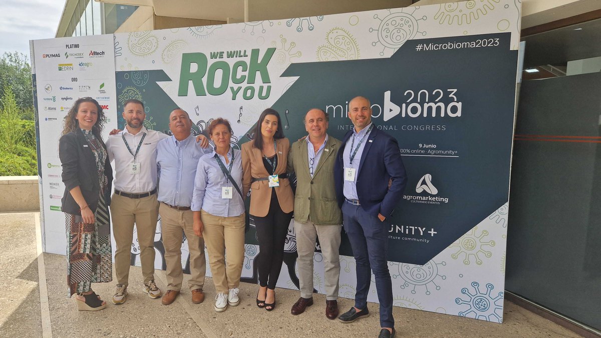 🙌 Cerramos estos dos increíbles días en el Congreso Internacional #Microbioma2023 

¡Muchas gracias a todos los asistentes! 👨‍🌾

Es natural crecer con nosotros 🧡

#ExpertosEnSaludDelSuelo 🌱