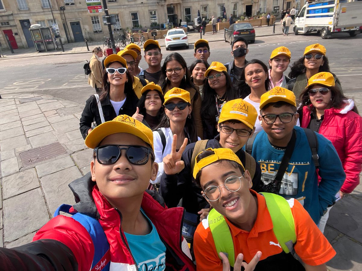 SAI_Edu_In's tweet photo. Our SAIoneers have reached the UK with a bang and are enjoying their journey that is now unfolding with each passing day. As promised we are back with another letter from the students’ end.
#GlobalImmersionProgram2023
#GlobalDimensions
#GIP2023 https://t.co/2FTuIDWOqP