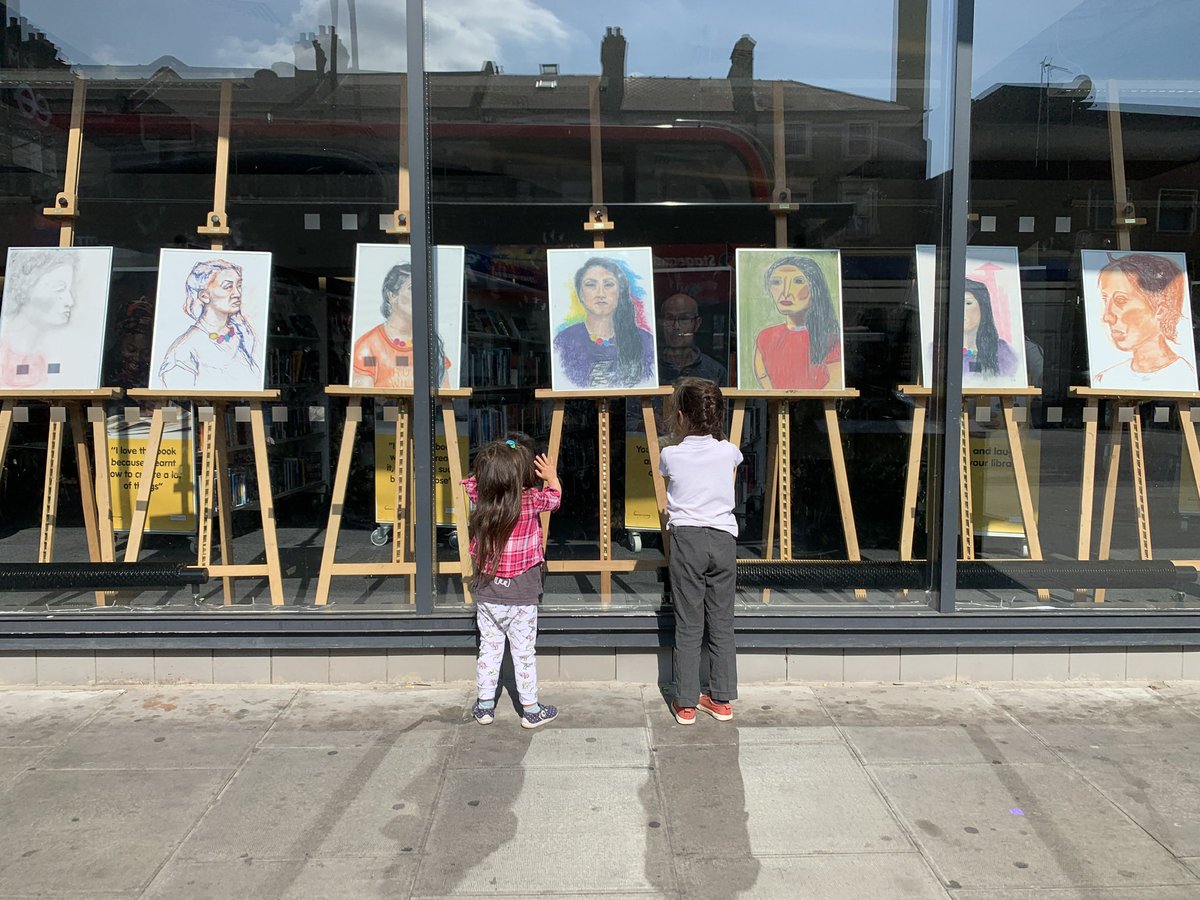 I am both proud/embarrassed (in a British way) to have had my portrait drawn due to <a href="/TheUPGarden/">TheUPGarden</a>’s contribution to the #ForestGate community. 😊

The exhibition launch is tonight at The Gate. Do come to find out about other much more worthy &amp; fabulous Forest Gaters! #CoverGirl 😂