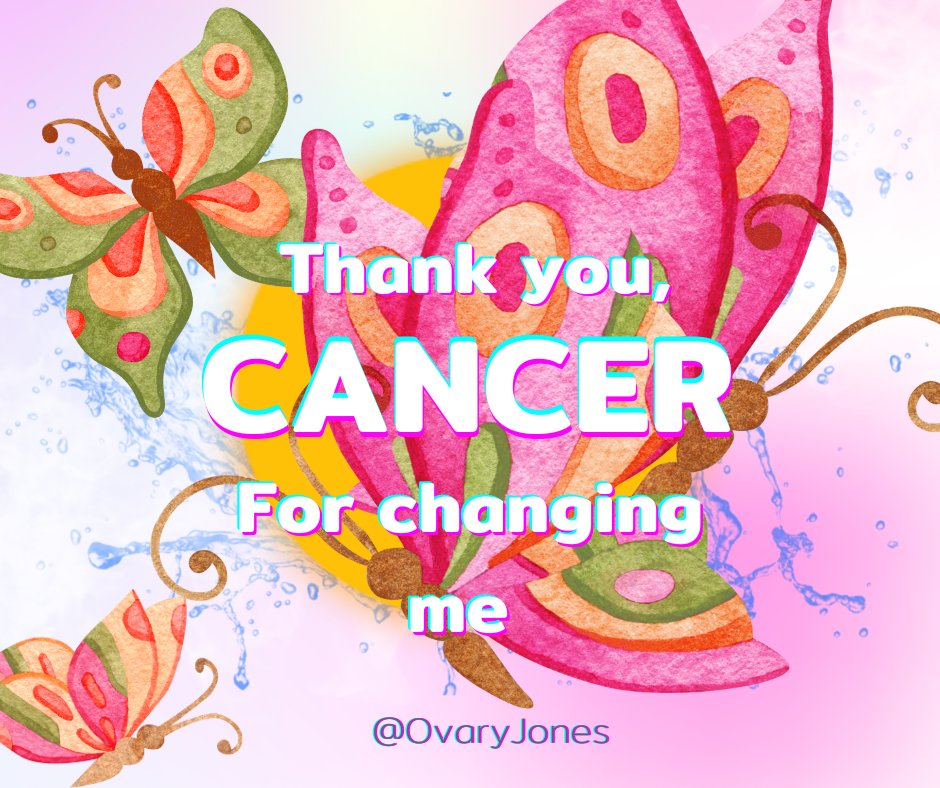 Thankful Thursday...How have your storms changed you? 
#OvarianCancer #OvaryJones