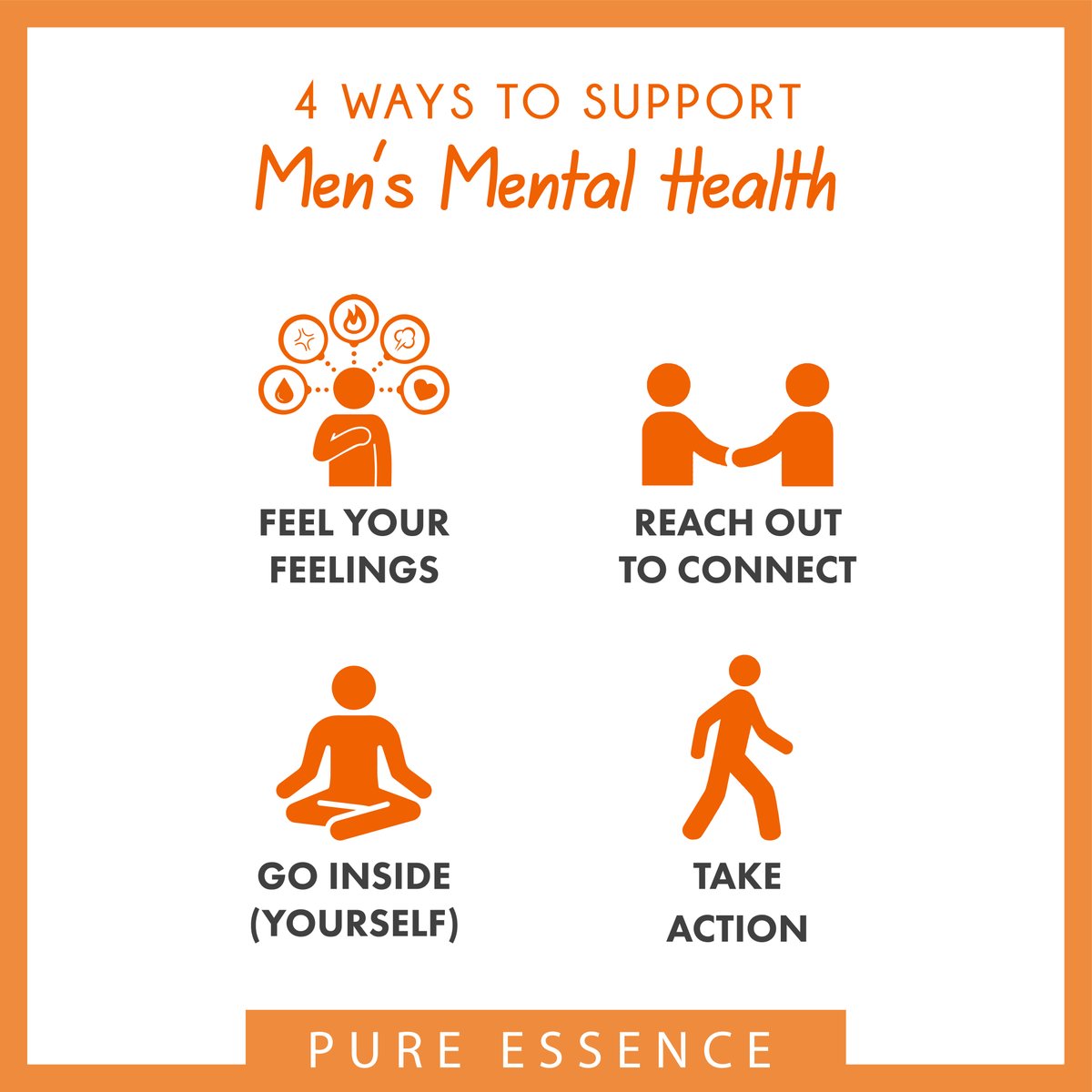 PureEssenceLabs's tweet photo. Men's #MentalHealth is a growing crisis that is often overlooked but just as deserving of support as any other. And unfortunately, men are less likely to seek help than women.
Discover which herbs best support mental health ➡️ https://t.co/lggKyrnjrl https://t.co/SEhAhgThT2