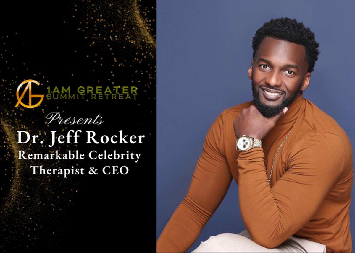 🔥 Get ready to ignite your potential with the incredible Dr. Jeff Rocker! 💥 With years of experience as a Celebrity Therapist, he transforms lives! Join Dr. Jeff at the (IAG) I Am Greater Summit Retreat from Oct 1-5, 2023.  #DrJeffRocker #IgniteYourPotential #IAGSummit