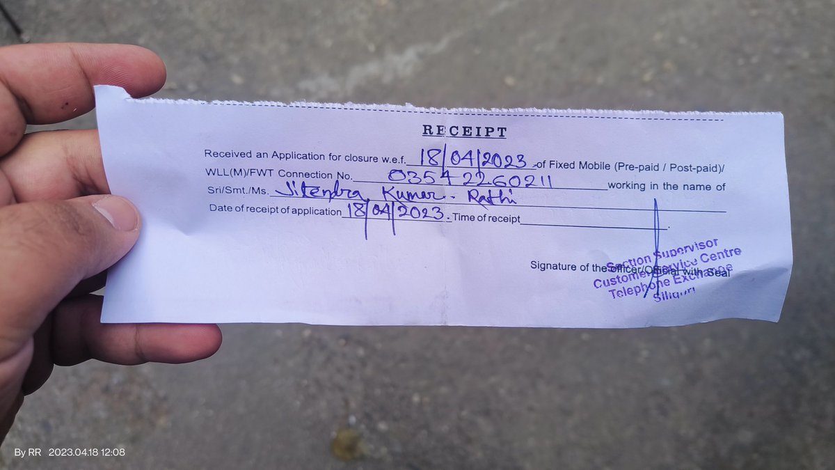 ronakrms's tweet photo. @BSNLCorporate @BSNLWBTC even after surrendering the connection, I am regularly receiving calls &amp; message for payment of bills that I have not used after surrendering the connection. https://t.co/1BgQvDUVKd