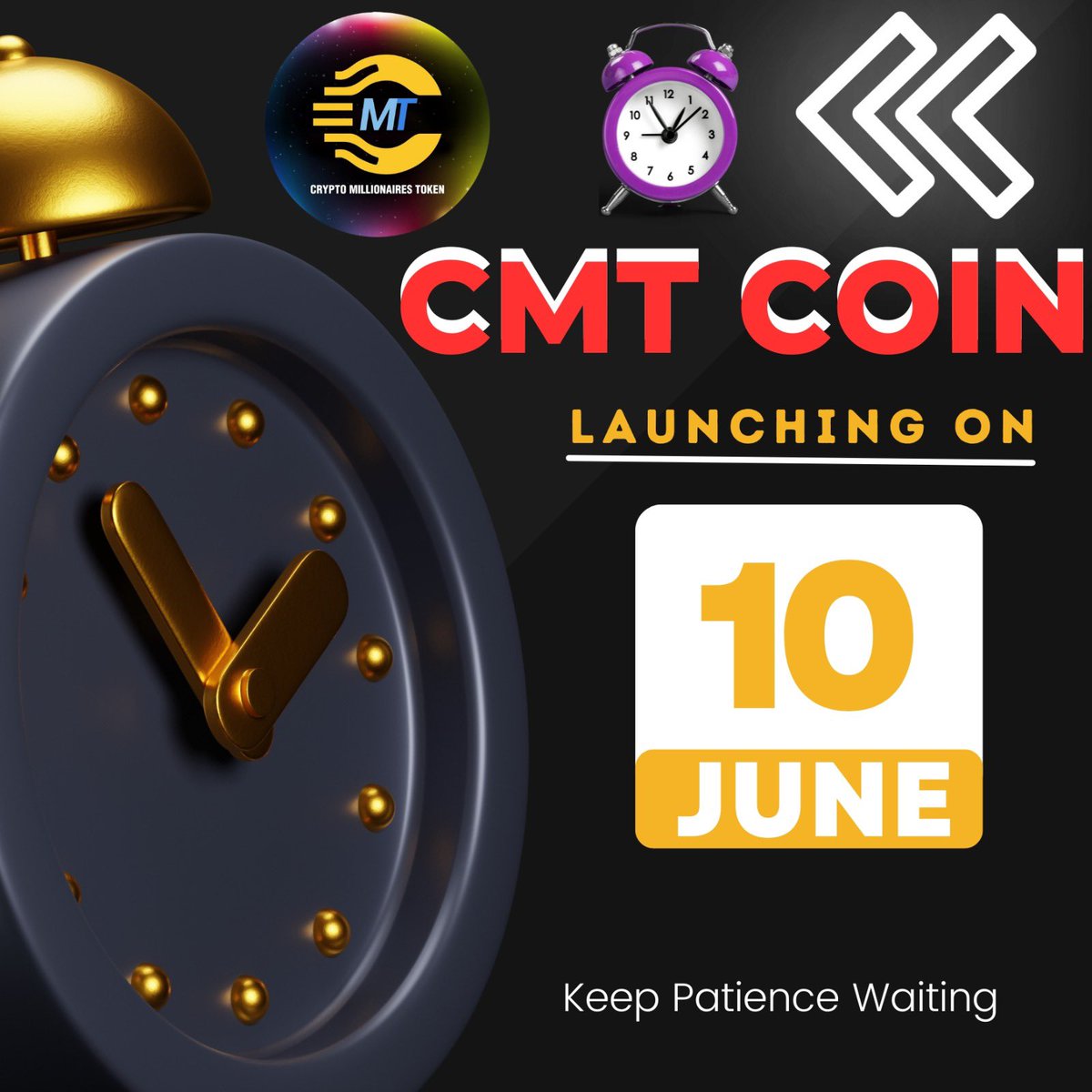 CMTCOIN's tweet photo. #CMTTOKEN #CmtToken Launching on 10th June DONT MISS THE CHANCE https://t.co/u0uwxJrFH8