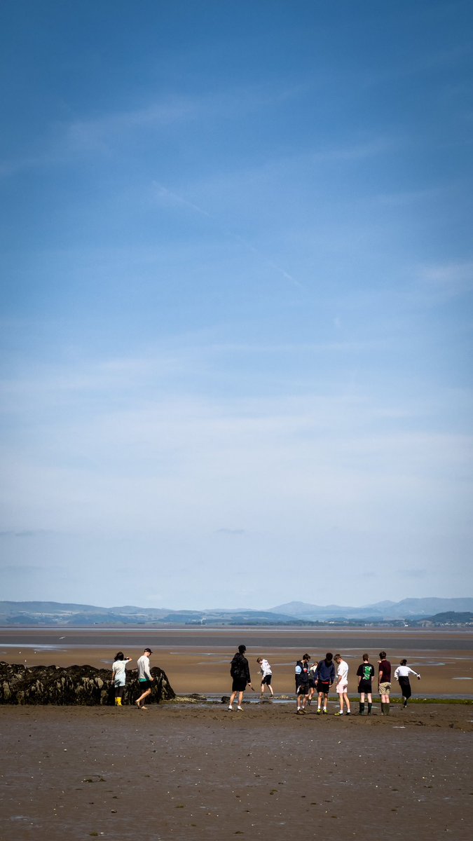 PhotosBySleeve's tweet photo. Perfect day for a morning on the beach in Morecambe shooting the summer school workshops for  @LancsArc and @LancasterUni https://t.co/VDh00FVR6M