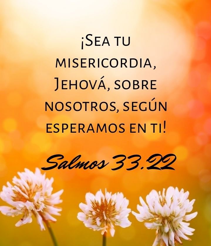 “Sea tu misericordia, oh Jehová, sobre nosotros, Según esperamos en ti.” Salmos 33:22 #rpsp

Hoy te doy gracias Señor por la misericordia y bondad manifestada en mi vida, en Jesucristo, amén 🙏 #PrimeroDios