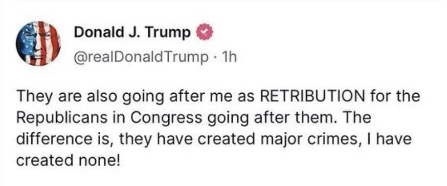 If there was any lingering doubt that Trump’s lapdog, Jim Jordan, was conducting his sham congressional investigation to give Trump a talking point, here’s confirmation. Hey DOJ, I sure hope you intend to hold accountable the insurrectionists in Congress. Because #JusticeMatters