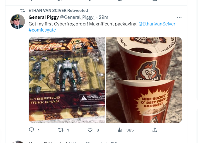 What the hell is this twitter.  Just came across this on my feed what is sensitive about an action figure.

@EthanVanSciver