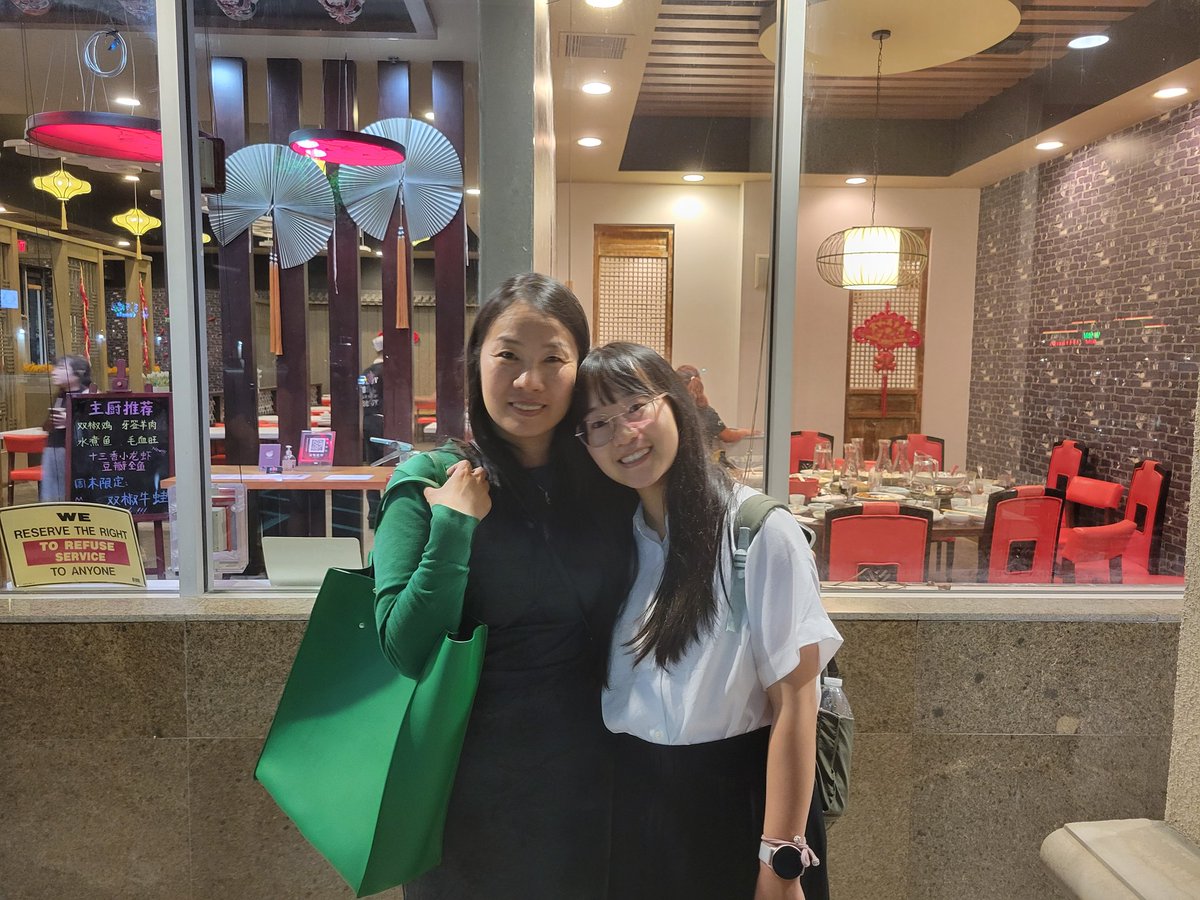 YantingGuo1's tweet photo. Very happy to share my work at #ASMS2023 ! It is my honor to receive the #ASMS2023 graduate student travel award. It is also very happy to regroup with lushuang and zhe after few years. Lastly, thanks again to my great great PI, Dr. Wu for the care and help. 🥰 https://t.co/2dGYMyuOuX