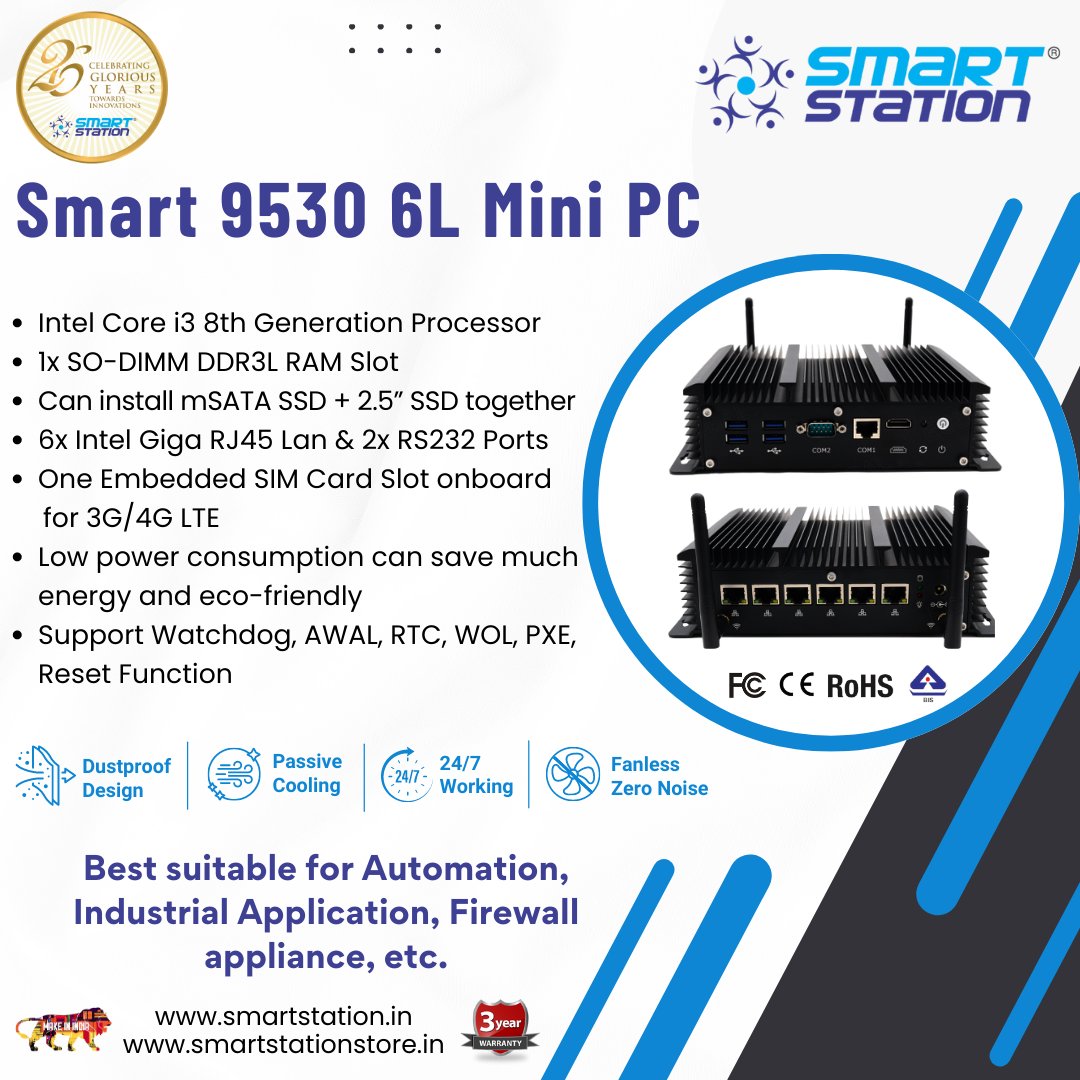 SmartStation11's tweet photo. #SMARTSTATION Smart 9530 6L Customize Mini PC

For Detail Specifications visit:
https://t.co/cHmdu9xc0w

#SMARTSTATION #MiniPC #intel #Core #customizeminipc #tinycomputer #MiniDesktop #computer #minicomputer #MicroPC  #Industrialapplication #corporate #firewallapplication https://t.co/xuawUGuU3B