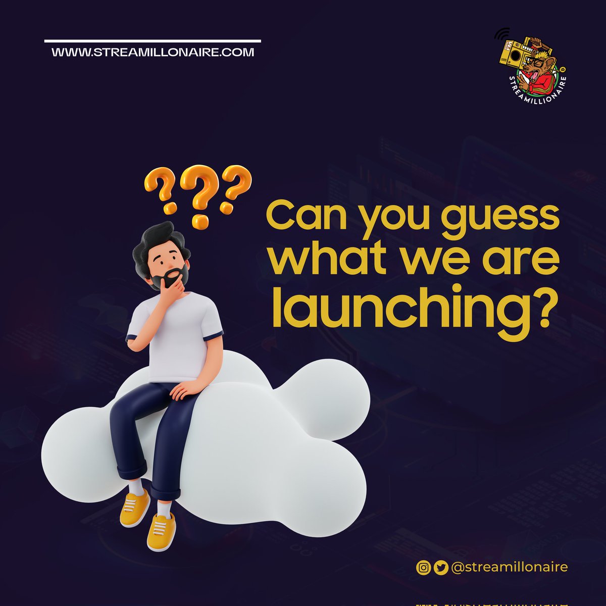 We can't keep calm! Can you guess what we are dropping soon?

#Streamillonaire #Lagoslabs #decentralfm #rebranding #rebrand #startupcompany #techstartup #productlaunch