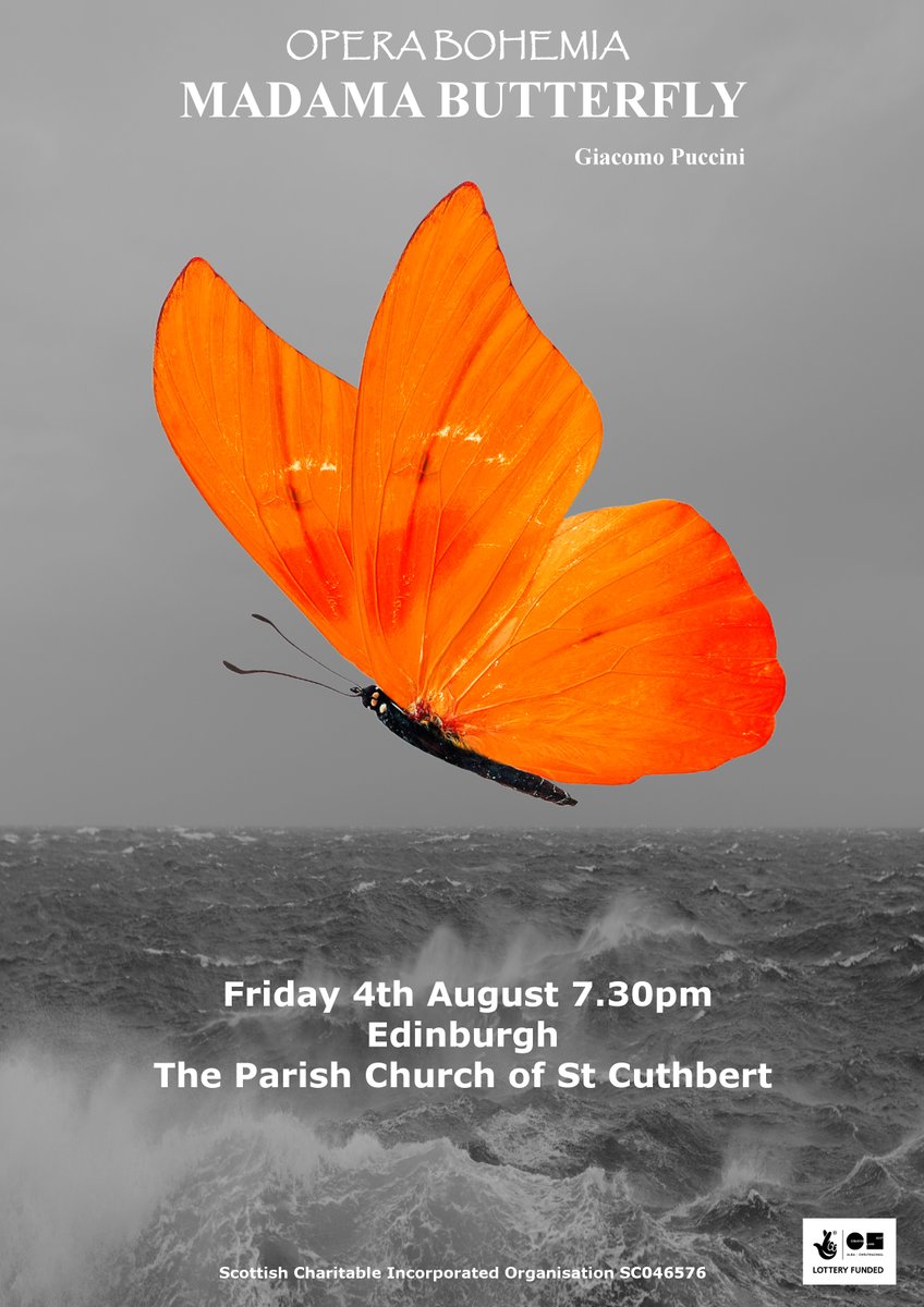 Excited to return to St Cuthbert's in Edinburgh on Friday 4th August with Madama Butterfly. tickets.edfringe.com/whats-on/madam… @cuthbert_church @edfringe @edinburgh @CreativeEdin @EdStudioOpera @edingrandopera @edinburgh_music @weareEML @WhatOnEdinburgh @events_in_edin @edinburghpaper