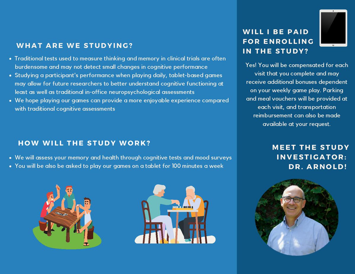 Can we use digital games to understand memory and thinking? The Gamepack study aims to find out. See flyer for details.