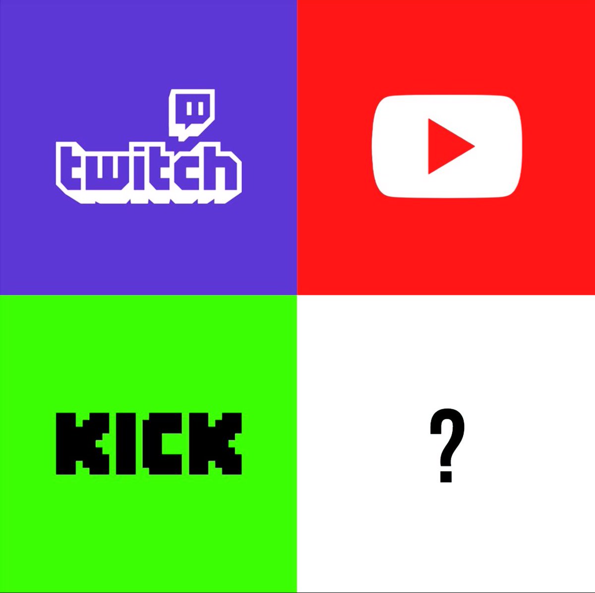 Victoriavt65954's tweet photo. Which streaming platform is best ? 👀
#twitchstreaming #twitchtv #SmallStreamersConnect #SupportSmallStreams #streaming #gamers #BlazedRTs #sme_rt #rtsmallstreams #stream_caster @FortniteGame @valesports_jp @CallofDuty https://t.co/hm6lIES2QD
