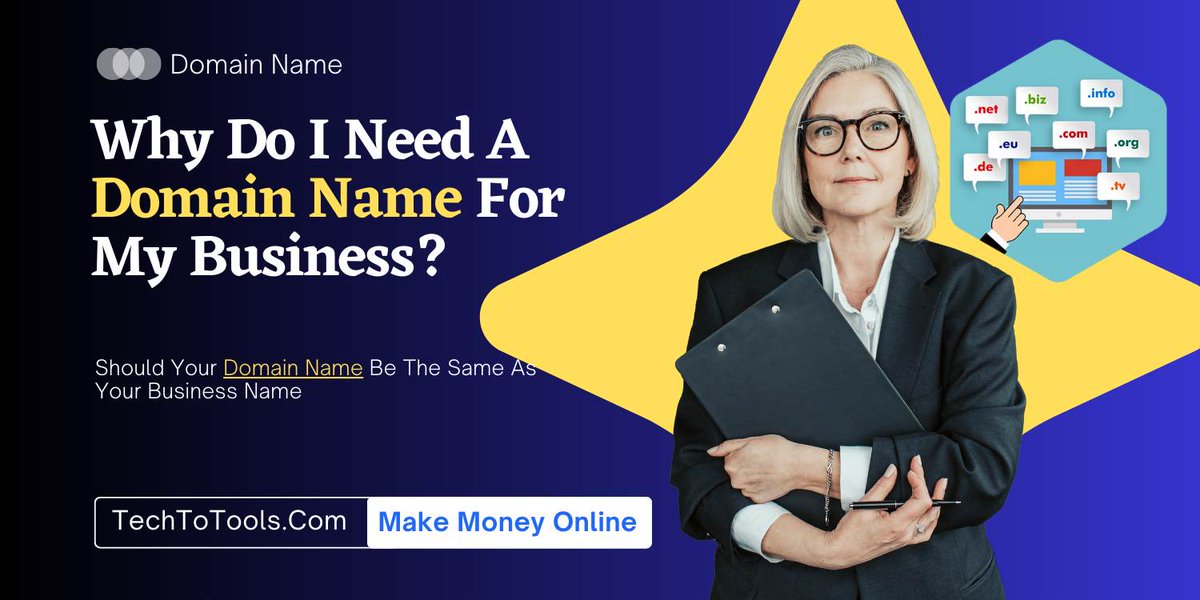 Tech2Tools's tweet image. If you want to spread your business in a global or a particular area, then first of all you must have a presence on the internet. For which you have to create an online website. And in order to run anonline website so that people can recognise or find

techtotools.com/why-do-i-need-…