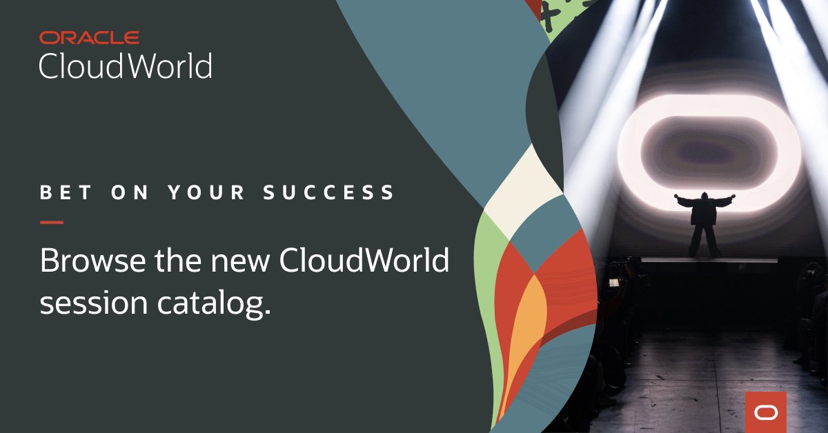 What's new at CloudWorld this year? Over 400 new sessions. ☁️ Hear from thought leaders and innovative businesses, participate in collaborative discussions, and dive into hands-on learning. social.ora.cl/6011OITAZ