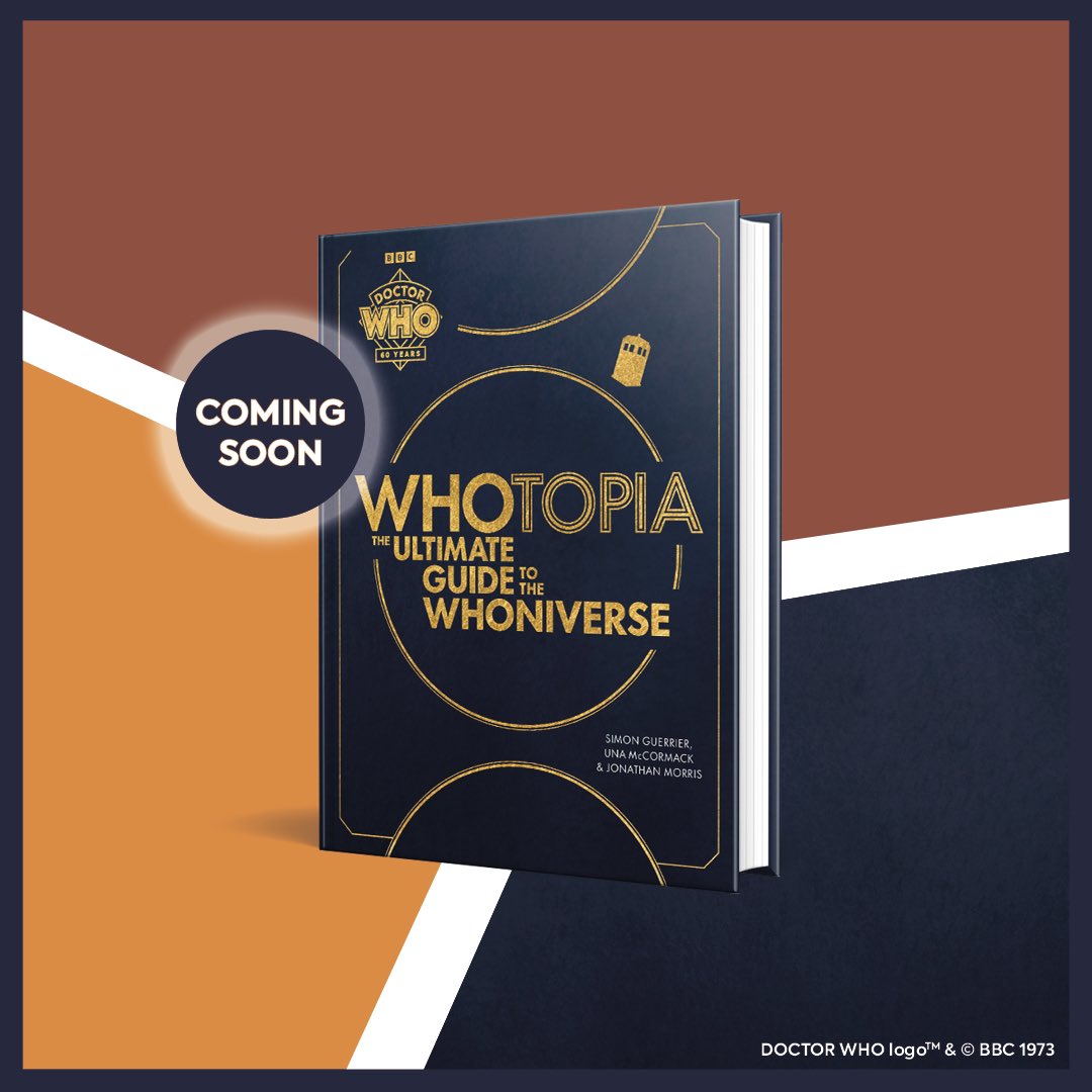 Tardis_Central's tweet photo. 📖🚨#DoctorWho BOOK UPDATE!

The previously discovered book has now been revealed as Whotopia - a special 60th anniversary guidebook.

Written by @0tralala, @unamccormack &amp; @jonnymorris1973… 

Page count has now been corrected to 324 pages. https://t.co/px3alS8hcY
