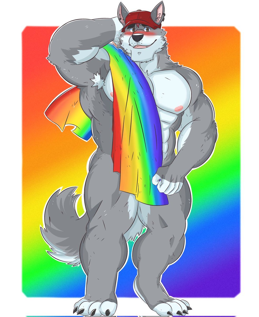 Love YOU
Love celebrating every step towards the you that you were ment to be! ☺️❤️🩷🧡💛💚💙🩵💜🤎🖤 Happy Pride month!!! #GayPrideMonth #gaypride #gayfurry #furryart #furry #furrymuscle 🎨: @frank_esguerra