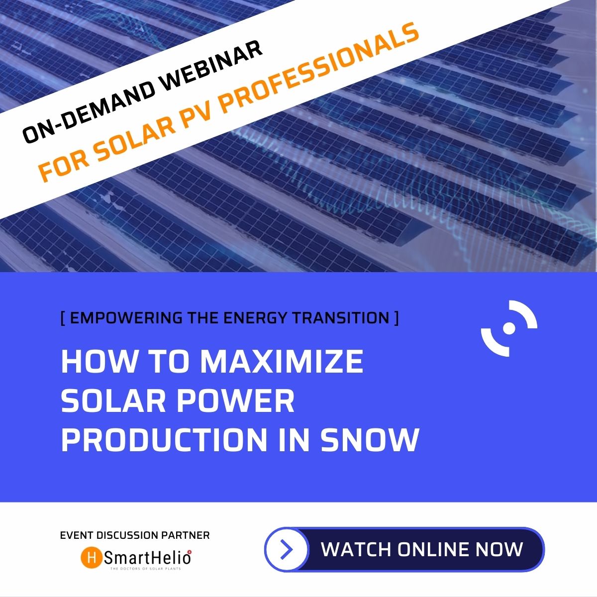 Wegaw (@we_gaw) on Twitter photo Our webinar with fellow 🌞 energy transition specialists <a href="/smarthelioIOT/">SmartHelio</a> is now on-demand! Discover how to minimize the risk of snow cover and fine-tune solar PV developments for optimal electricity production in all seasons wegaw.com/webinar-satell… #webinar #solar #energysecurity Our webinar with fellow 🌞 energy transition specialists <a href="/smarthelioIOT/">SmartHelio</a> is now on-demand! Discover how to minimize the risk of snow cover and fine-tune solar PV developments for optimal electricity production in all seasons wegaw.com/webinar-satell… #webinar #solar #energysecurity