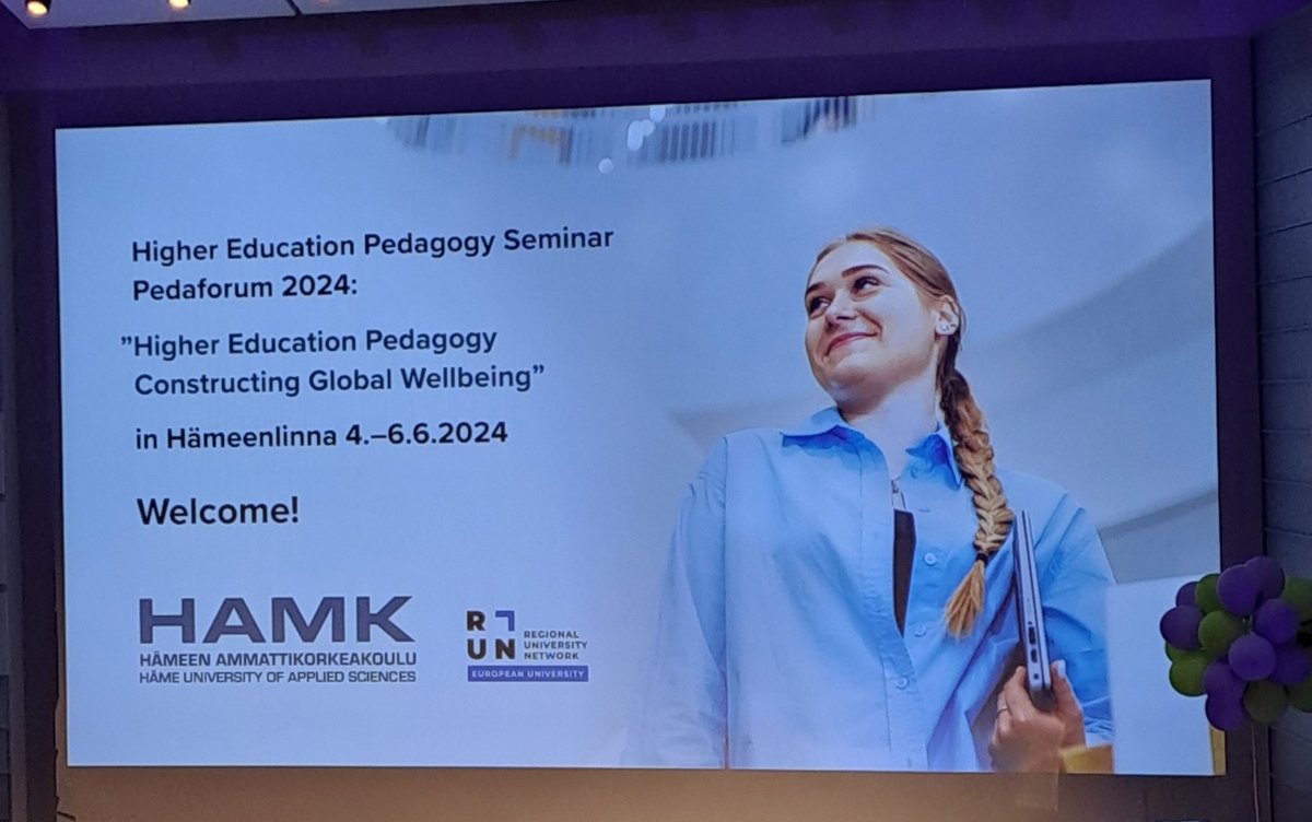 Nähdään ensi vuonna Hämeenlinnassa #Pedaforum2024 korkeakoulupedagogiikan päivillä 4.–6.6.2024! <a href="/HAMK_UAS/">HAMK UAS</a> @HAMK_Edu <a href="/HAMK_AOKK/">HAMK Ammatillinen opettajakorkeakoulu</a>