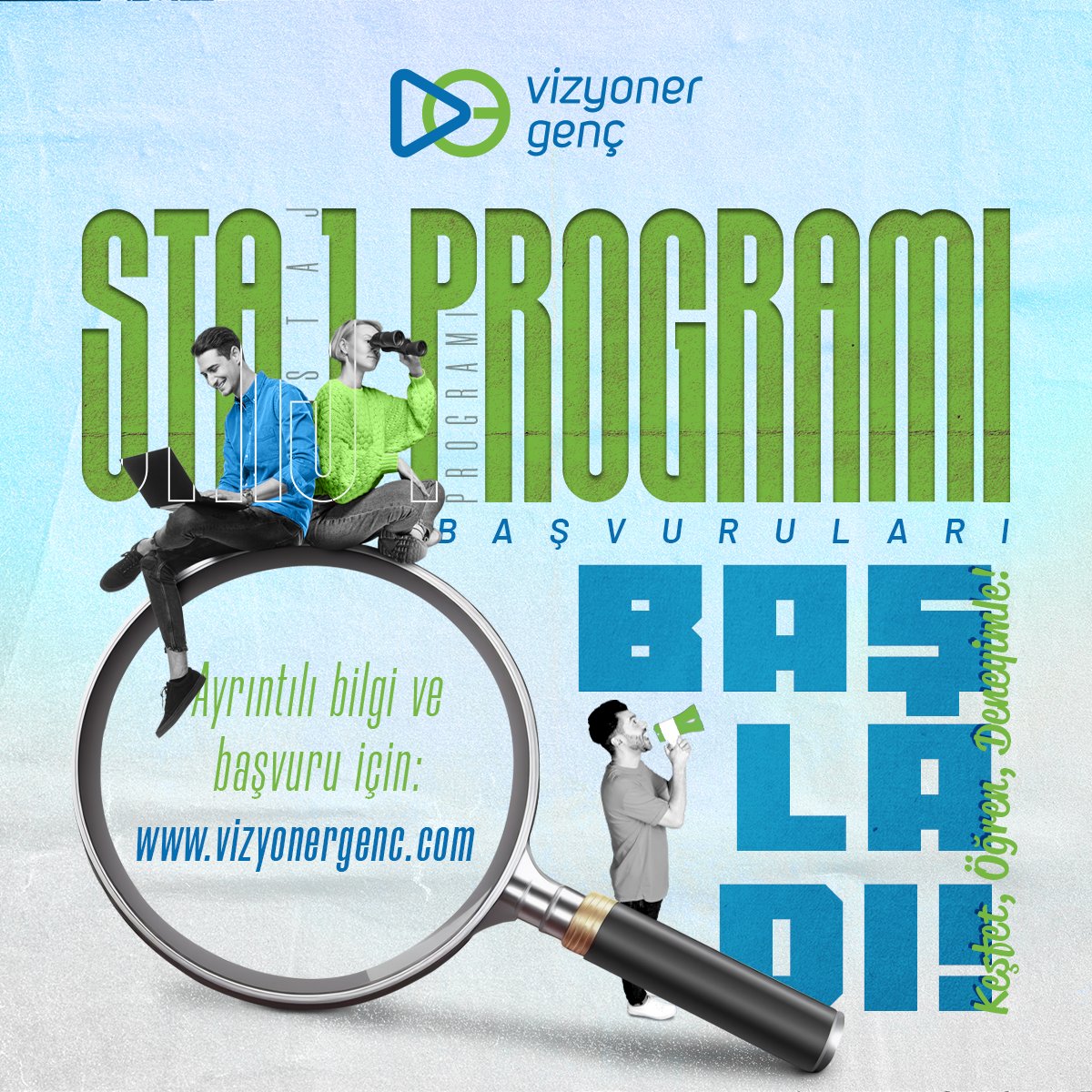 savunmakariyer's tweet image. 📢 Vizyoner Genç Staj Programı Başvuruları Başladı!

Keşfet, öğren, deneyimle; Vizyoner Genç ailesine katıl!

🔗vizyonergenc.com/ilanlar?compan…

#VizyonerGenç #stajprogramı #staj