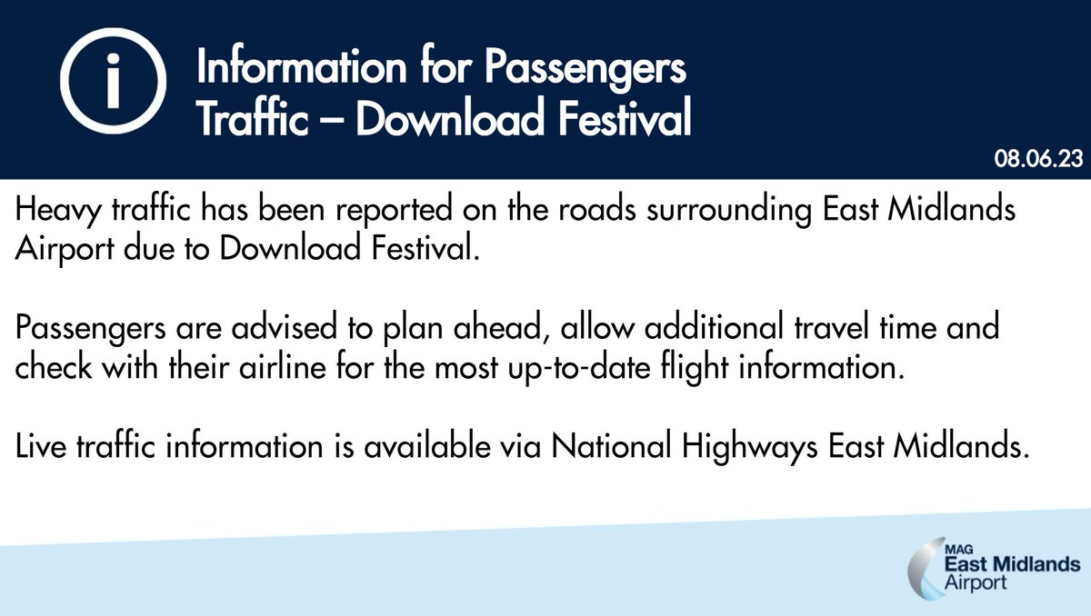 East Midlands Airport tweet media