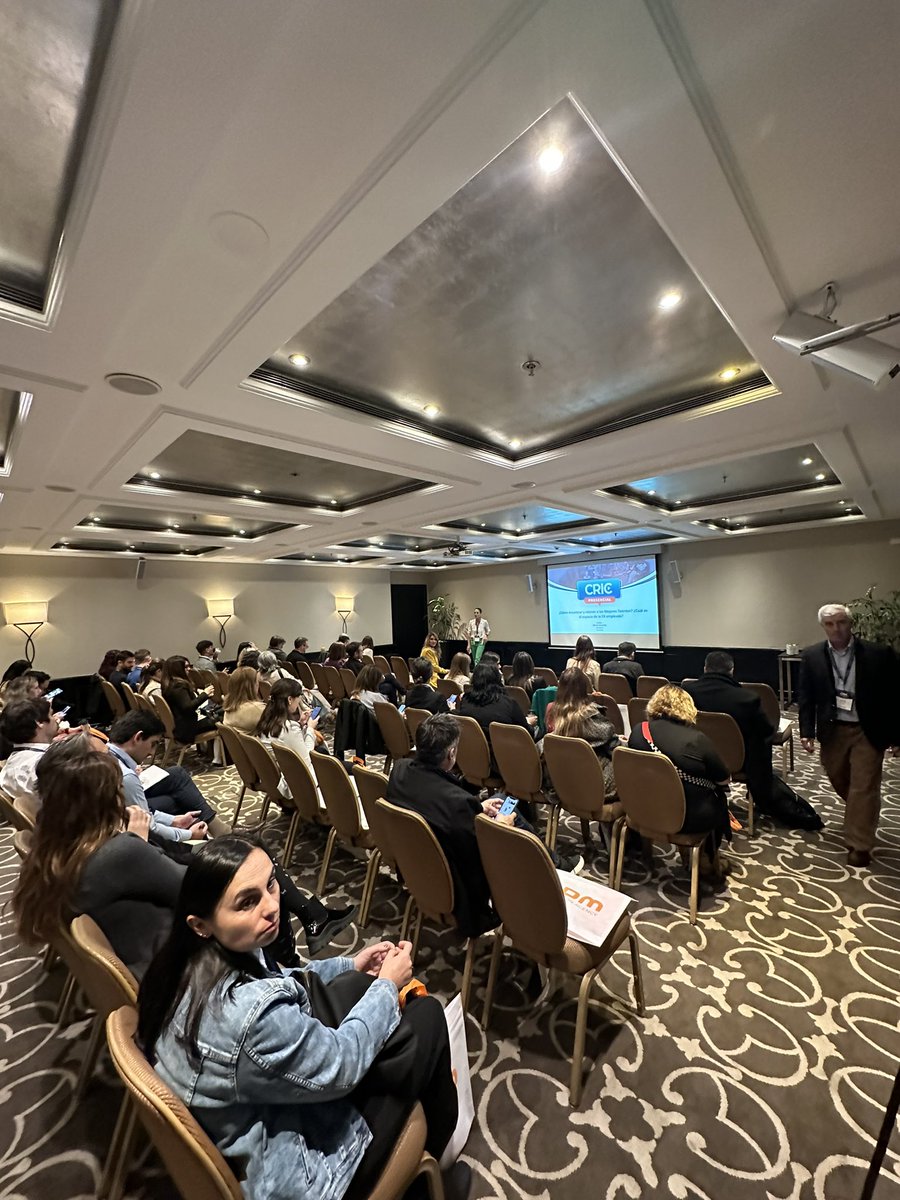 cric_ar's tweet image. Arrancó el segundo bloque. 3 Salas. CRIC 2023
#NoTeLoPodesPerder