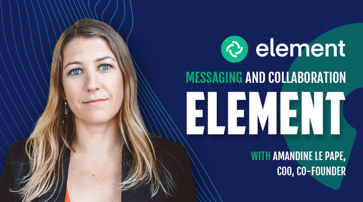 fosspodcast's tweet image. Episode 62: Amandine Le Pape, Element Co-Founder / COO - Maxing the synergies of business, open source communities and open standards! opensourceunderdogs.com/episode-62-ama… 
@element_hq @AmandineLePape @AmandaBrockUK