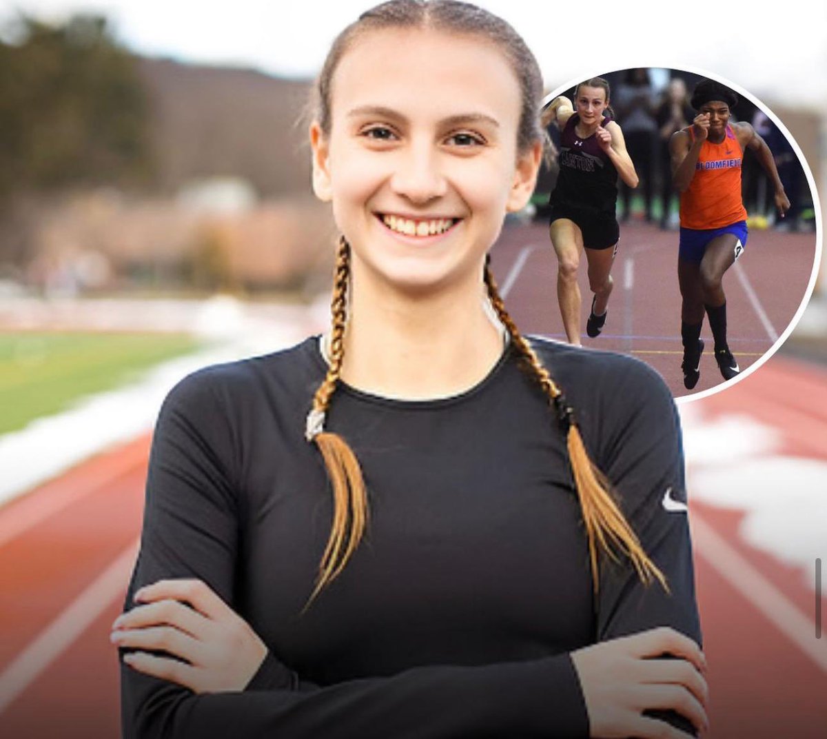 Fastest girl in Connecticut suing state after losing to transgender athletes 😳

Follow @pubity for the best news 📰