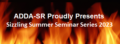Join me 6/15 at 7p CST for a virtual talk hosted by the <a href="/ADDASR/">ADDA-SR</a>! I'll be kicking off their "Sizzling Summer Series" &amp; talking about "ADHD...The Most Important Issue to Manage the Rest of Your Life" (hint: it's EDS). Details at adda-sr.org/sizzling-summe…. Get your ticket today!