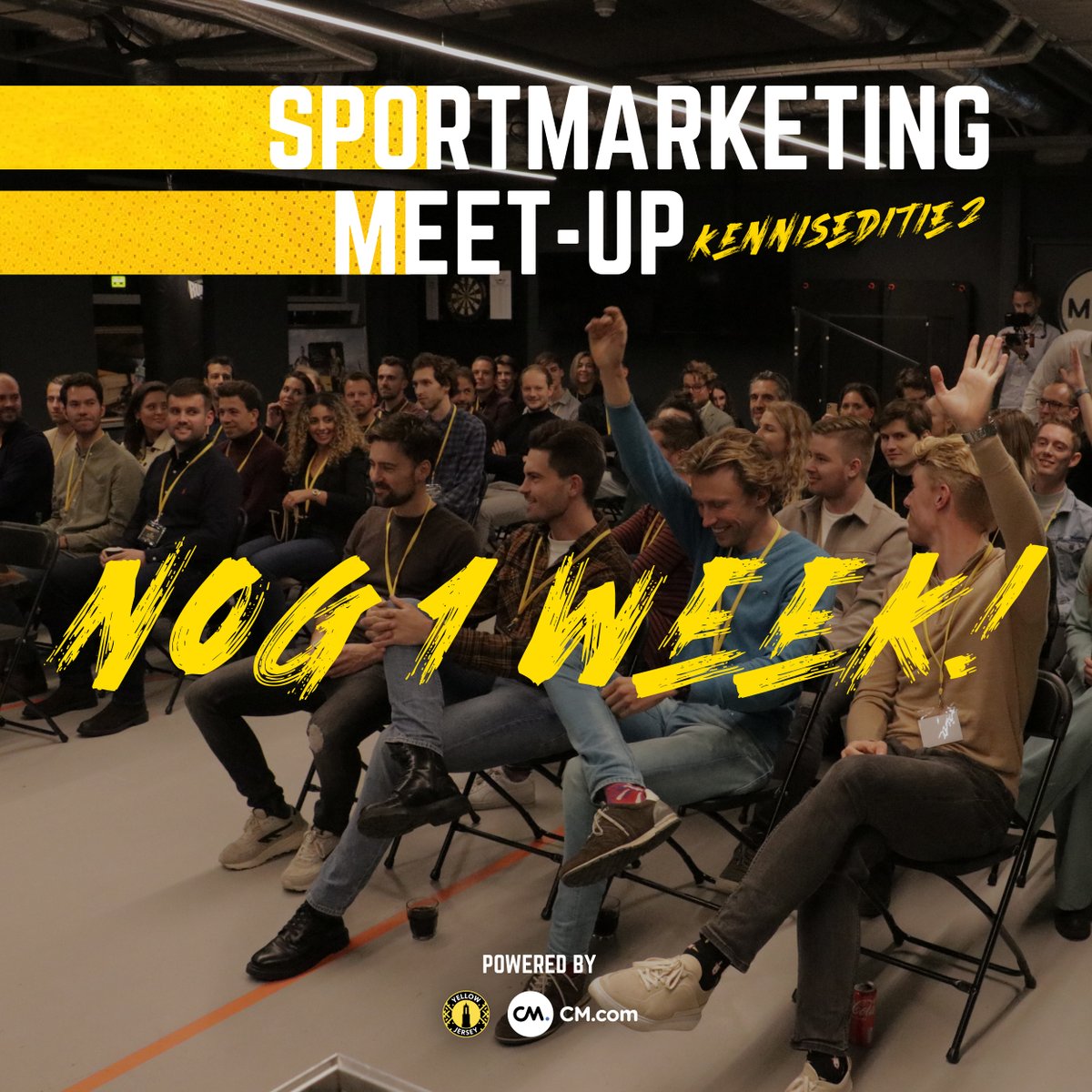 𝙊𝙫𝙚𝙧 𝙚𝙚𝙣 𝙬𝙚𝙚𝙠 𝙞𝙨 𝙝𝙚𝙩 𝙯𝙤𝙫𝙚𝙧! 🏆

Wil jij graag je netwerk op sportief vlak vergroten? Bestel dan nu je tickets voor de Sportmarketing Meet-up Kenniseditie #2 via bit.ly/SMU-Kennisedit…!

📅 Donderdag 15 juni 19:00-22:30
📍 De Weerelt van Sport, Utrecht