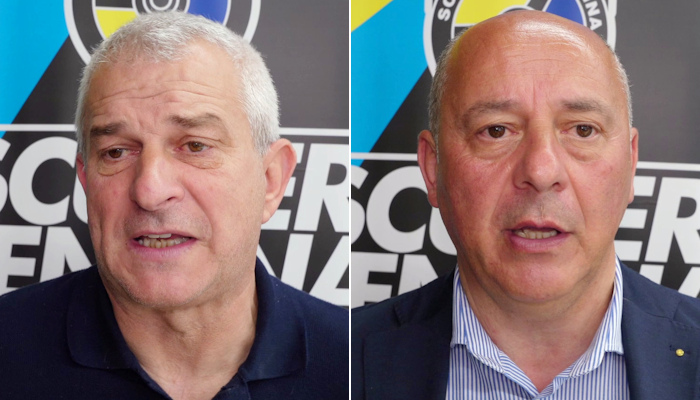 Al termine della conferenza stampa di presentazione della 72ª Trento Bondone abbiamo raccolto i commenti del presidente della Scuderia Trentina Giuseppe Ghezzi e del nuovo direttore di gara Fabrizio Fondacci.
📷 Le due videoclip sul nostro sito: tinyurl.com/v8h2cypj