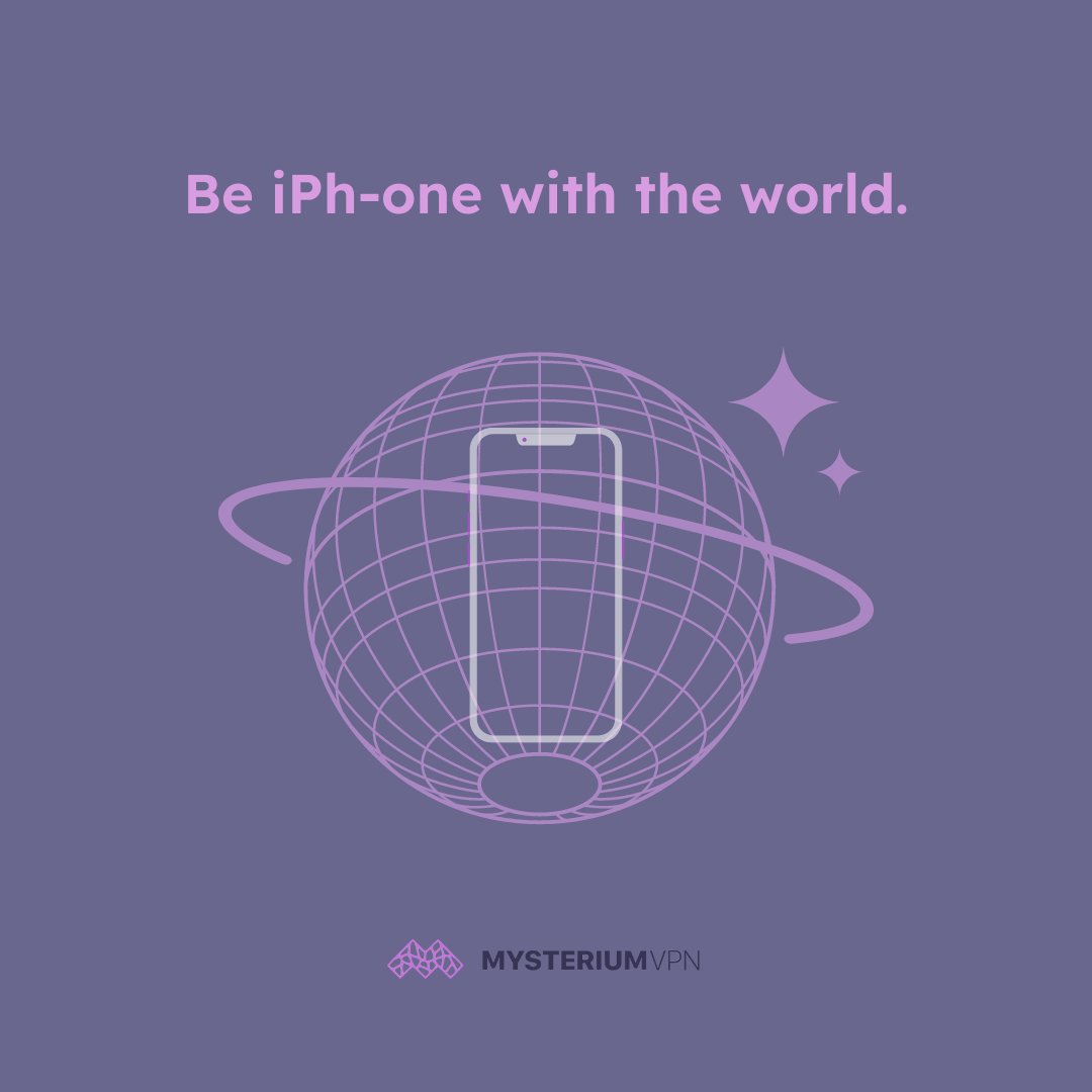 mysteriumvpn's tweet photo. ๐๐ฑ Get ready for an out-of-this-world iPhone experience! Our tech wizards are putting the final touches on something truly magical.
Stay tuned for the ultimate digital fusion. Coming soon! ๐
#MysteriumVPN #VPN #iOS #iOSComingSoon #Apple #Privacy https://t.co/tTtVfhNwLJ