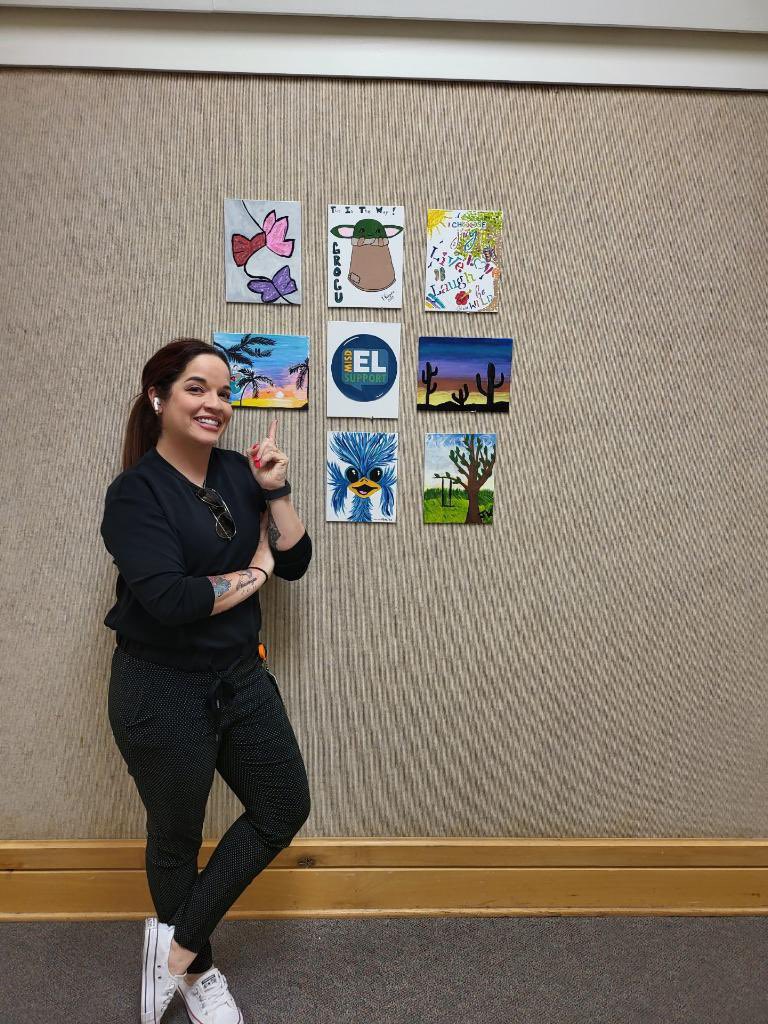 ZabGon's tweet photo. And just like that, two years flew by! Today, we say goodbye to @vbvazque and wish her the best on her new journey as a Bilingual Elementary Specialist. @MISD_ELSupport will miss you! https://t.co/AWLcZTrDkN