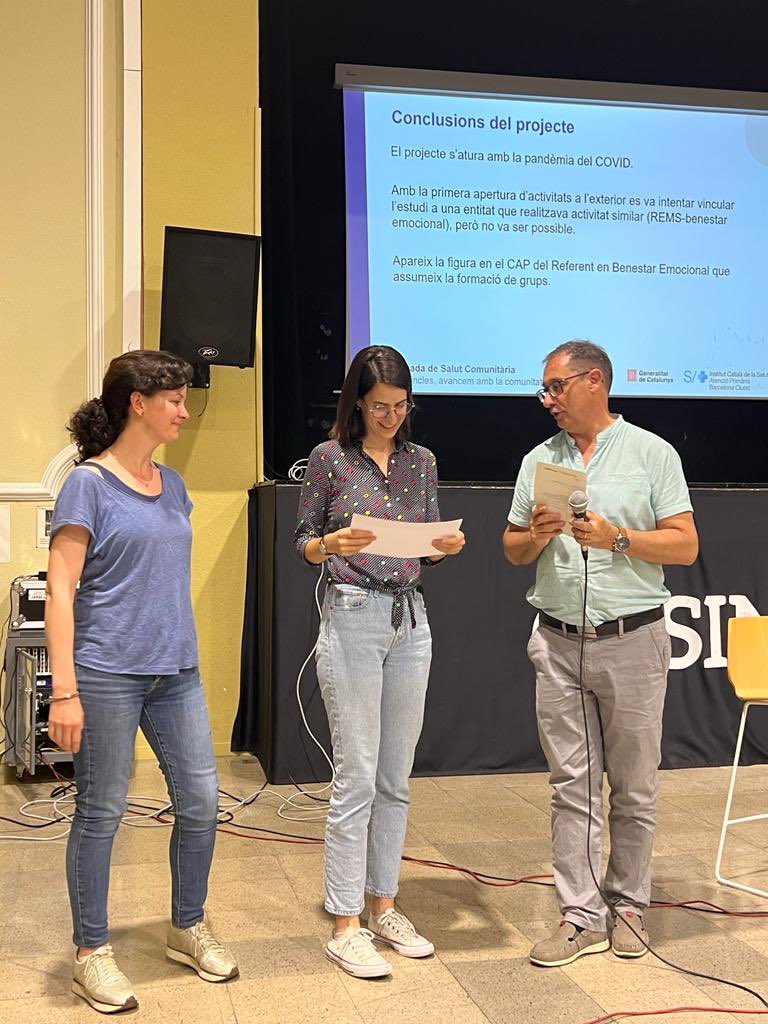 La USR de Barcelona ha participat en la 4a Jornada de #SalutComunitària de la Gerència Territorial de Barcelona. @apicsbcn <a href="/IDIAPJGol/">IDIAPJGol</a>