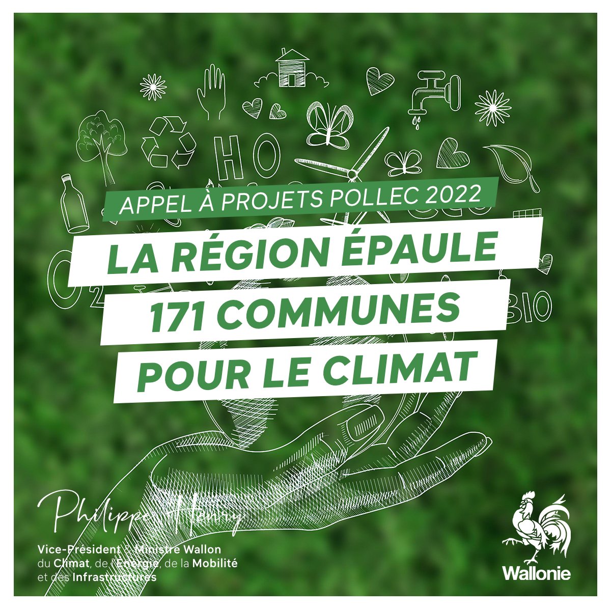 phh_Henry's tweet photo. 171 communes bénéficiaires de l’appel #POLLEC 2022 ! Je me réjouis de voir que l’attrait de ce dispositif se confirme d’année en année !👏 Son objectif : épauler les communes pour mettre en œuvre leurs politiques climatiques 🌍
ℹ️ Infos : https://t.co/dwNnot0E8J https://t.co/RbCPdUTvym