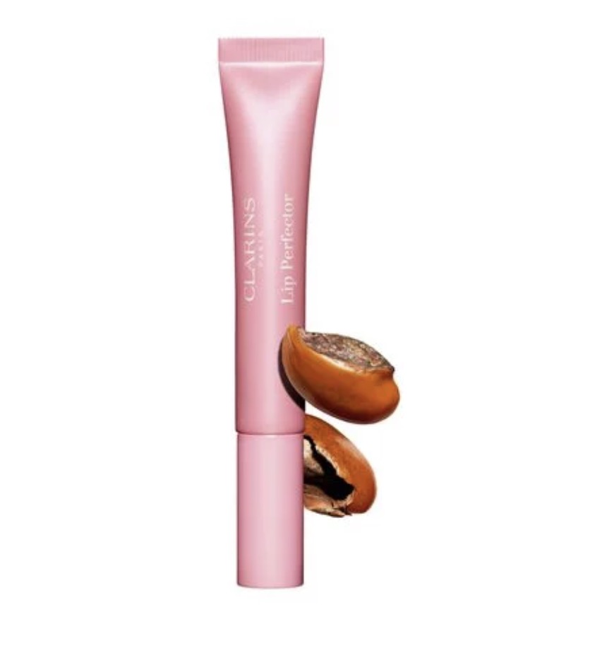 Clarins has just launched an all-in-one cream gloss called Lip Perfector Glow. It offers a wash of shiny colour, a plumping effect due to peptides and shea butter with wild mango butter to moisturize. Available in 6 shade. <a href="/ClarinsCanada/">Clarins Canada</a>