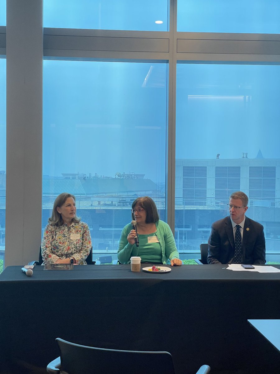 NECouncil's tweet photo. We’re thrilled to welcome leaders from the @NewDemCoalition this morning, including @RepAnnieKuster, @RepDerekKilmer, and @RepKimSchrier Thanks to @FidelityPolicy @Fidelity for hosting us! #CapitalConversations https://t.co/rGJk2iNqDO