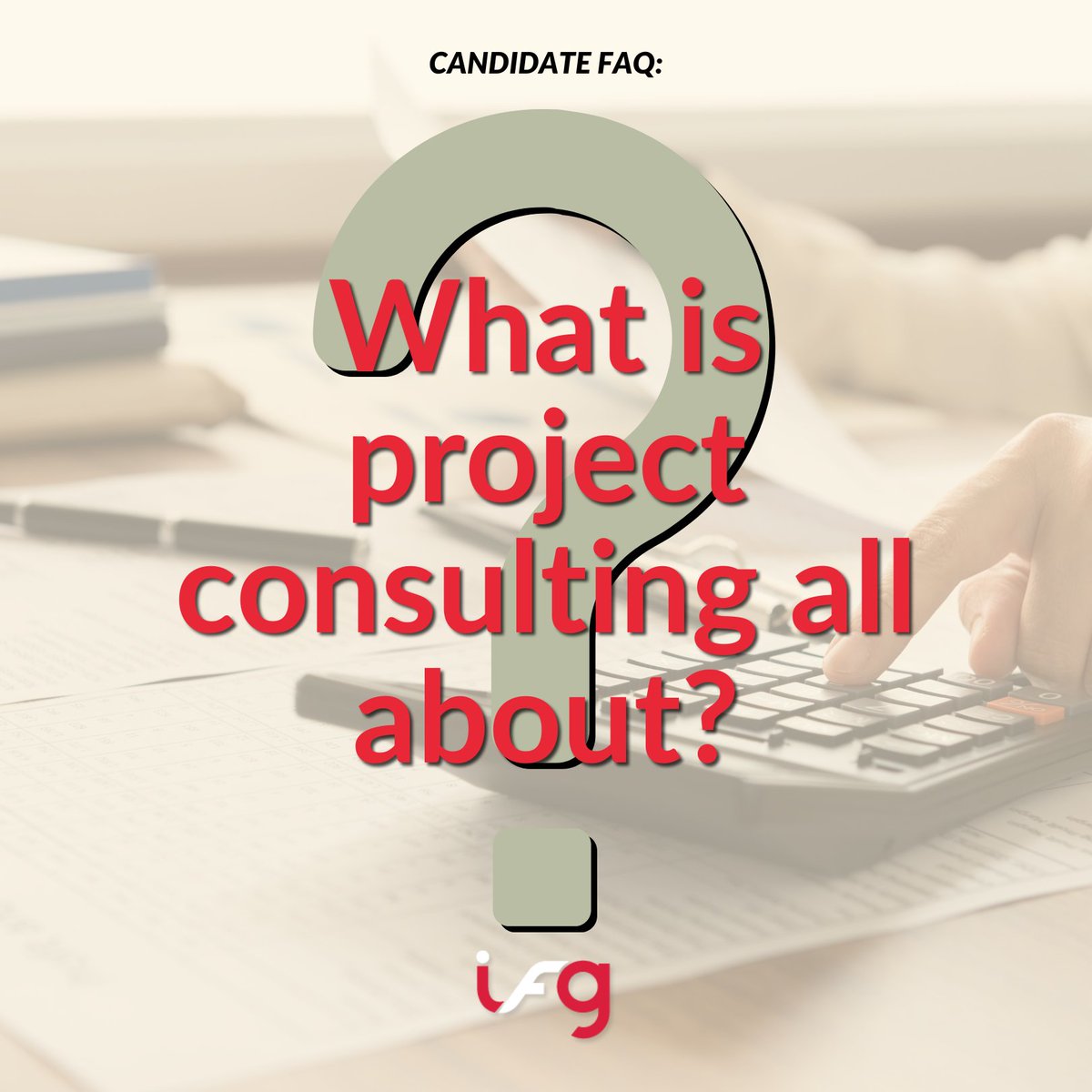 IFGHumanCapital's tweet photo. Project-based work is a viable career alternative for professionals at all levels. If you are seeking greater control over your career or projects more suited to your talents &amp; interests, then a consulting career may be right for you!

More answers here: https://t.co/5ZDW2oFsDl https://t.co/NZLLlUvdGU
