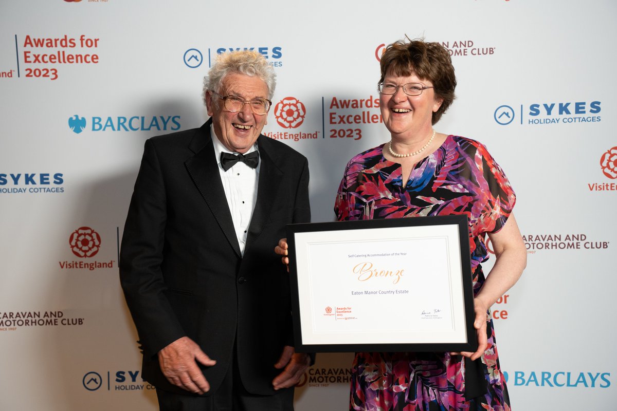 Thank you to <a href="/VisitEnglandBiz/">VisitEnglandBiz</a> for a fantastic evening at the #VEAwards2023 last night! 
The venue was amazing and we're delighted to have won Bronze in the Self Catering category, placing us third in the country!

Photo credit: VisitBritain/Daniela Luquini