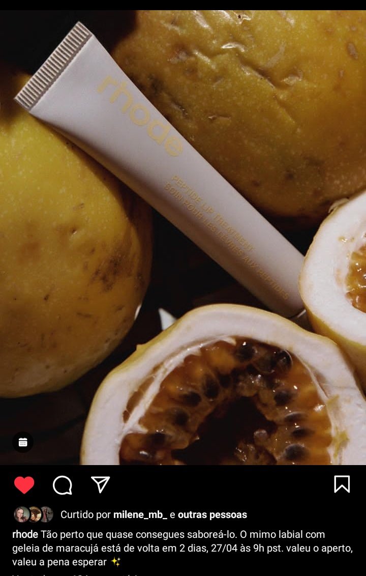 samantɦa on Twitter: "a campanha atual é pra divulgar o novo produto da