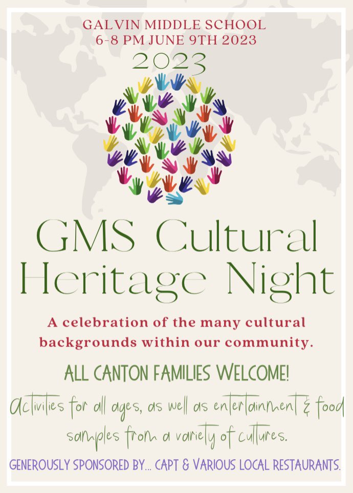 CHS Jazz Ensemble has one more performance this year at the GMS Cultural Heritage Night this Friday!  It’s expected to be an amazing event! We kick things off at 6pm so get there early! 

#jazzeducation #jazz

@CantonMAHS @Canton_Super  @GalvinMiddle @MusicCountsCtn @GMSCAPT