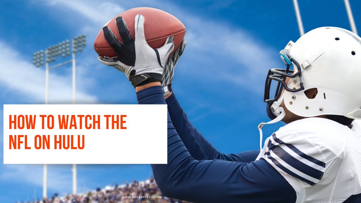 boldsytech's tweet photo. Hate paying your cable bill, but still want access to the NFL.  We discuss why Hulu Live is your best option in this posthttps://www.boldsytech.com/blog/how-to-watch-nfl-games-on-hulu-live-tv-in-2022 #Smarthome #nfl #hulu https://t.co/Ao5UVBPD3m